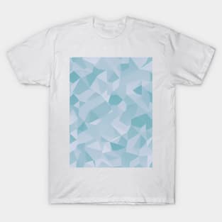 Abstract Geometric Pattern - crumpled paper design T-Shirt